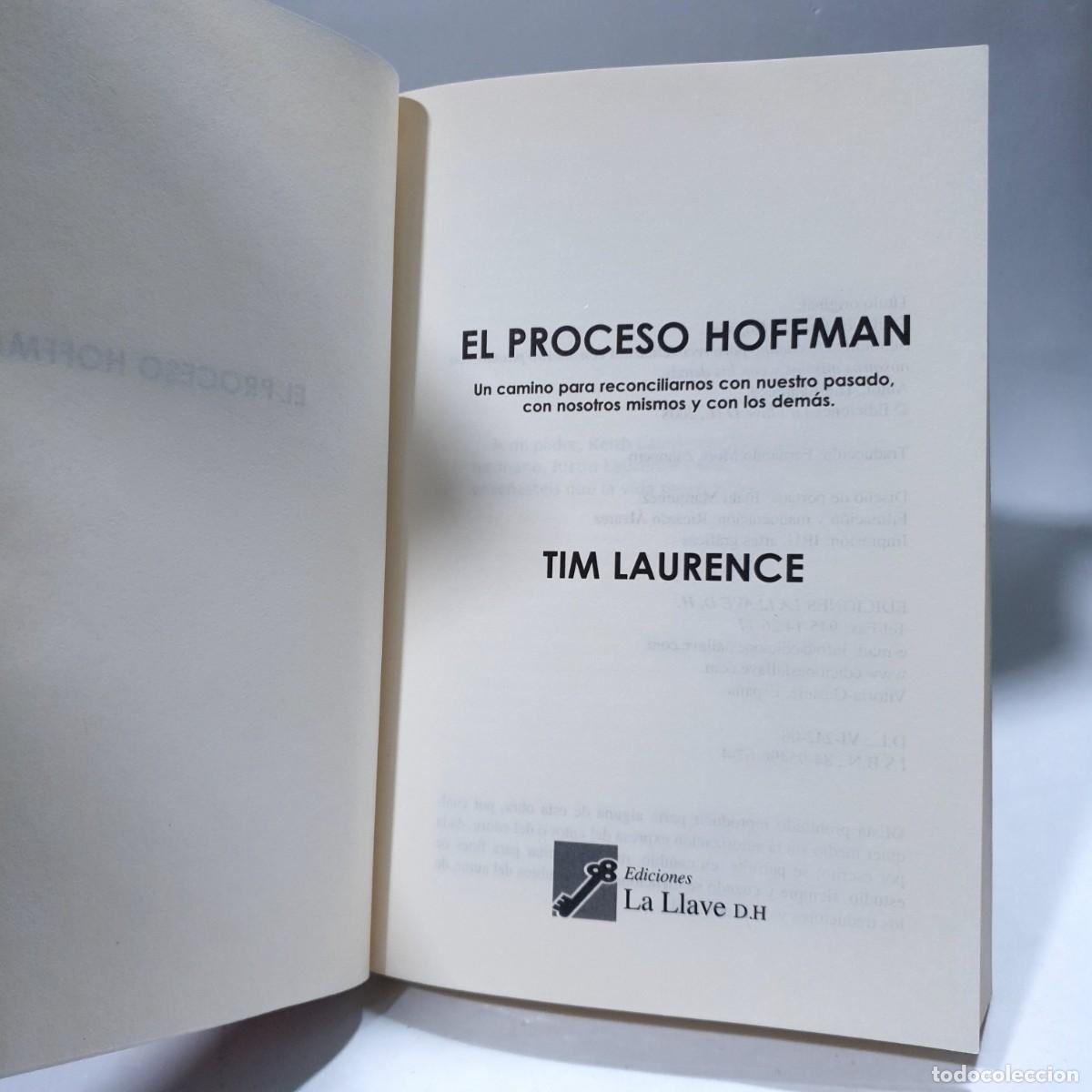 Libros: EL PROCESO HOFFMAN - Tim Laurence - Foto 4