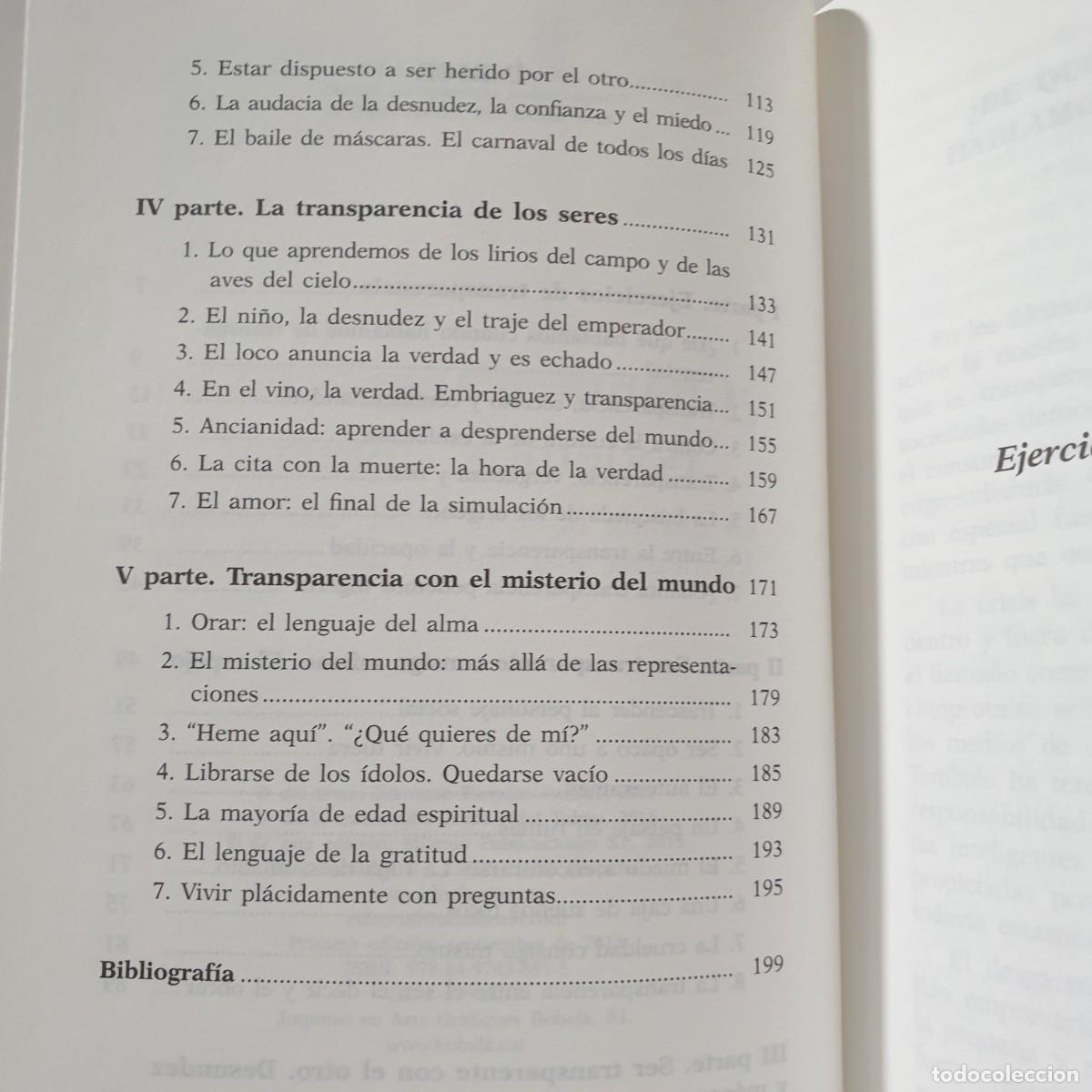 Libros: &iquest;CUANTA TRANSPARENCIA PODEMOS DIGERIR? Francesc Torralba - Foto 6