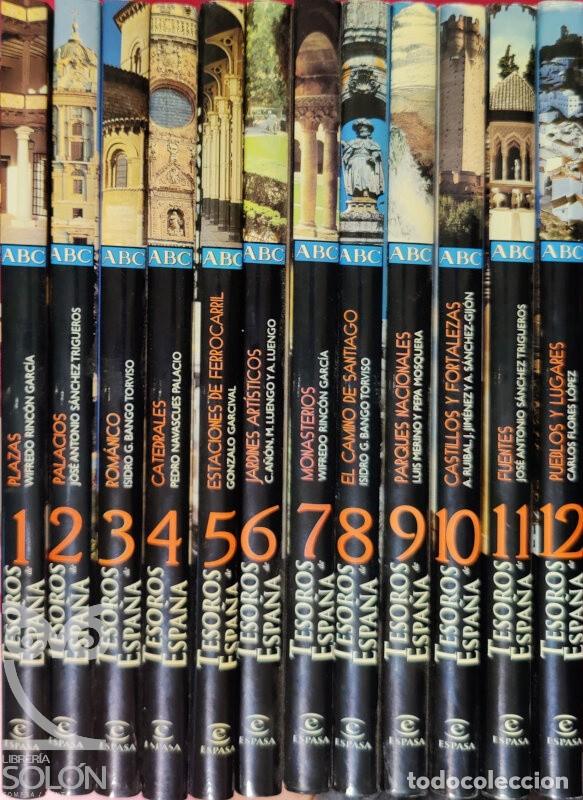 Libros: Tesoros de Espa&ntilde;a - 12 Vols. (Completa) - Aa. Vv. - Foto 1