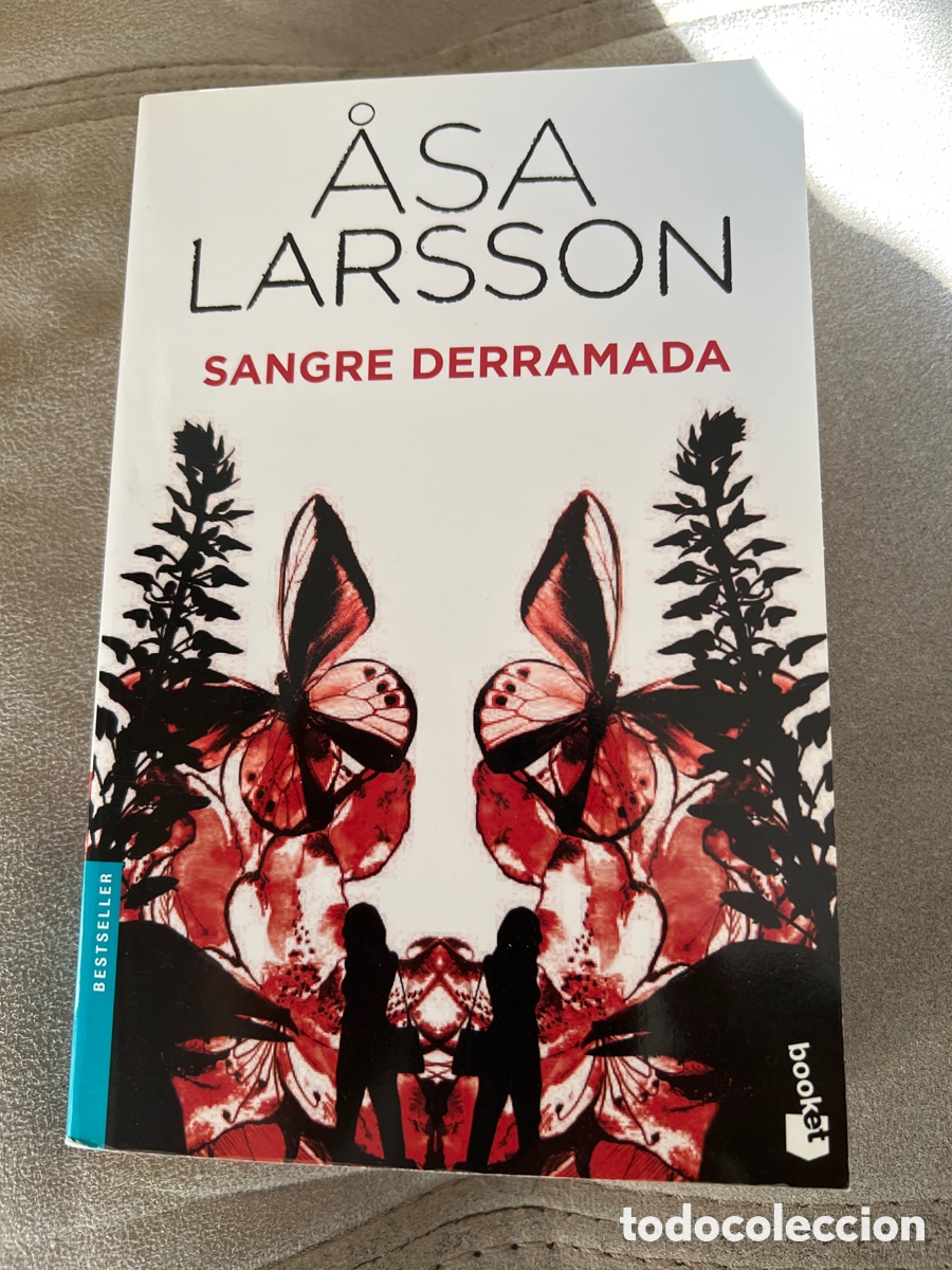 Libros: Sangra derramada. Asa Larsson. - Foto 1