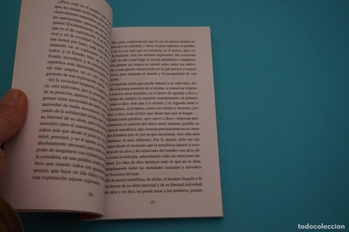 Libros: 7F/ DIOS Y EL ESTADO - MIJAIL BAKUNIN / EL VIEJO TOPO EDITOR - Foto 4