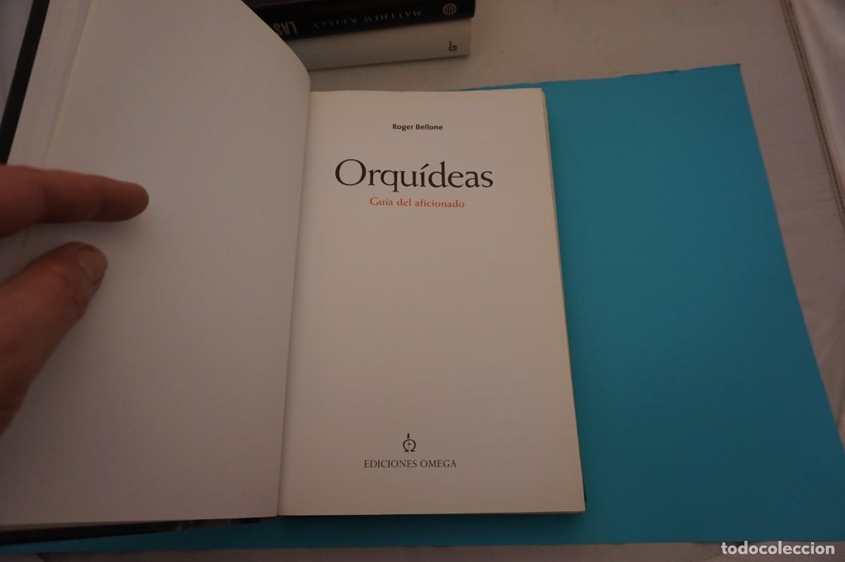 Libros: 21E/ ORQUIDEAS - GUIA DEL AFICIONADO - ROGER BELLONE / EDICIONES OMEGA - Foto 2