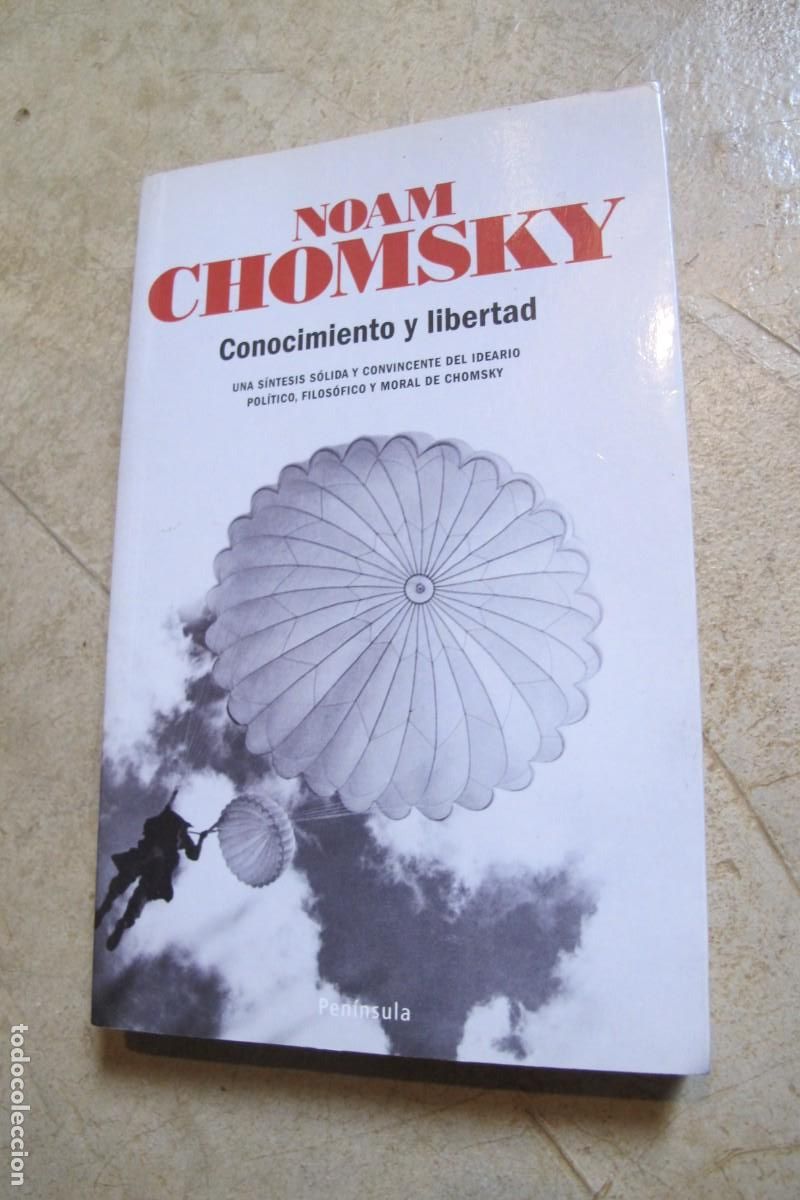 Libros: CONOCIMIENTO Y LIBERTAD. NOAM CHOMSKY - Foto 1
