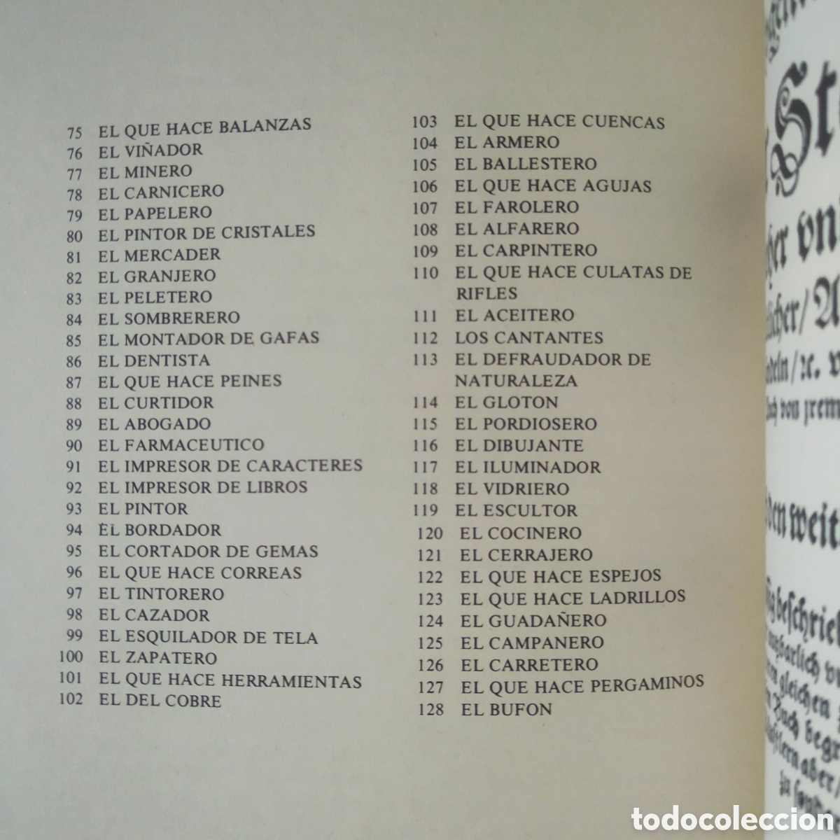 Libros: El Libro de las Profesiones (Perea, 1988). Ver &iacute;ndice. - Foto 3