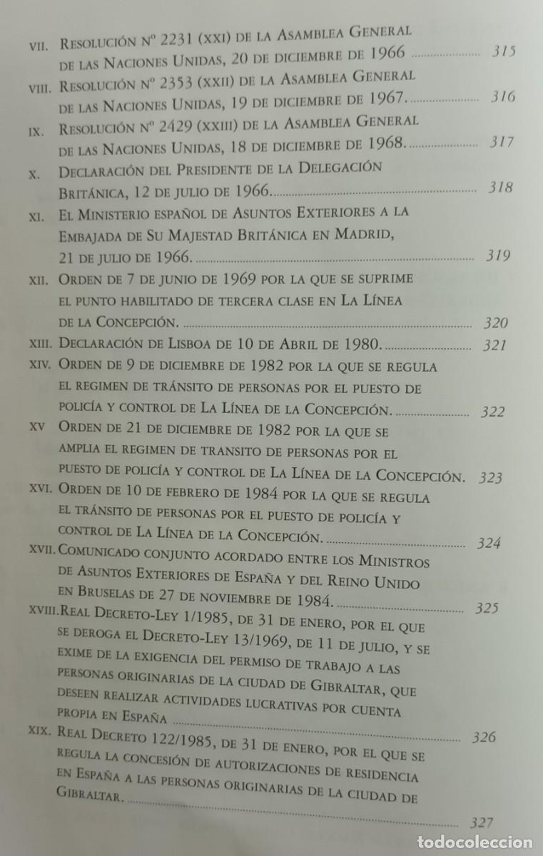 Libros: ESTUDIOS SOBRE GIBRALTAR - VV. AA. - ED. INCIPE - 1996 - Foto 5