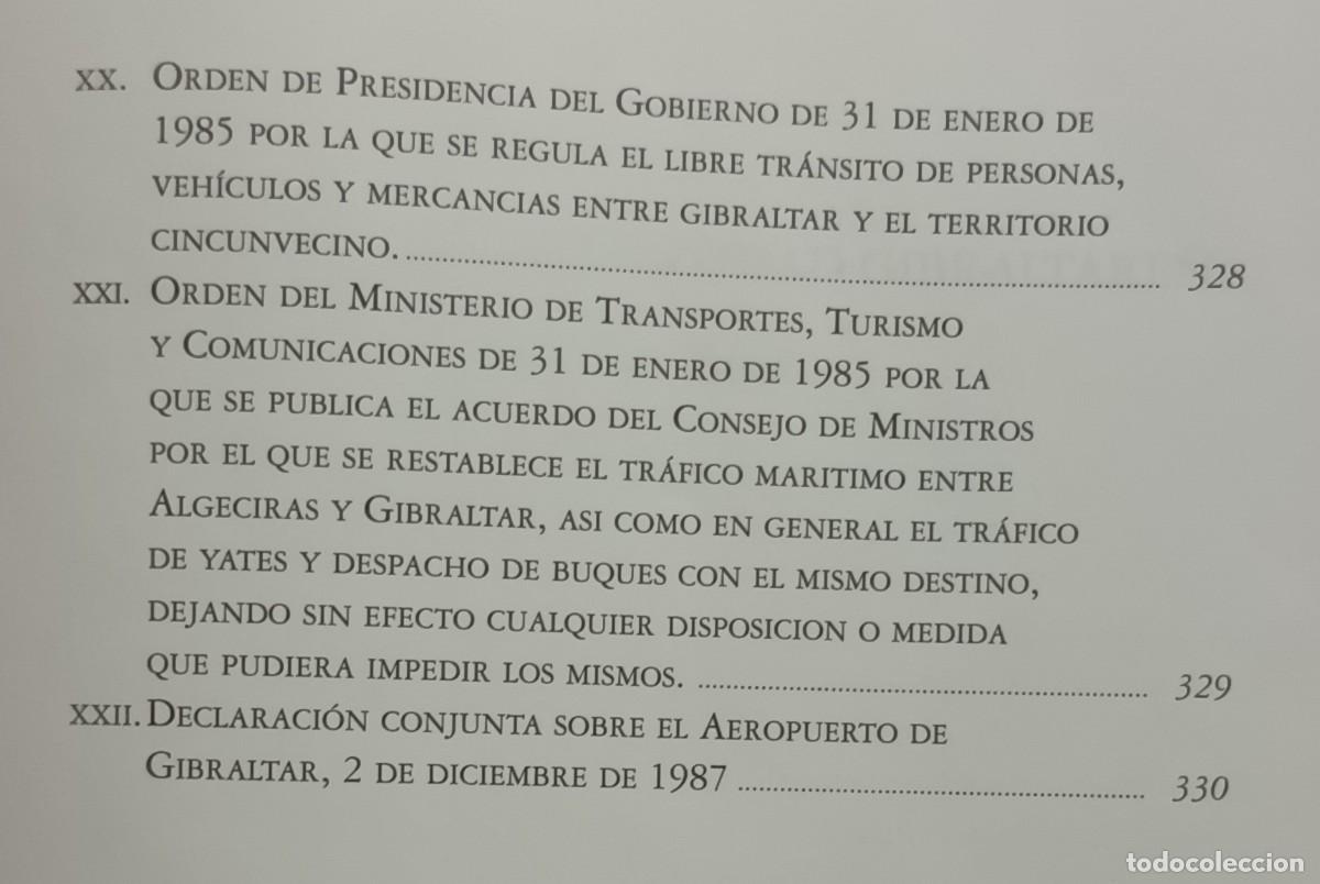 Libros: ESTUDIOS SOBRE GIBRALTAR - VV. AA. - ED. INCIPE - 1996 - Foto 6