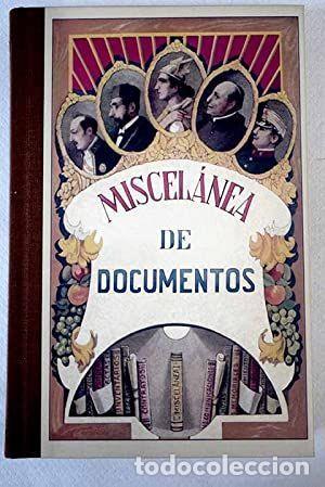 Libros: MISCEL&Aacute;NEA DE DOCUMENTOS (FACS&Iacute;MIL) - NULL - Foto 1