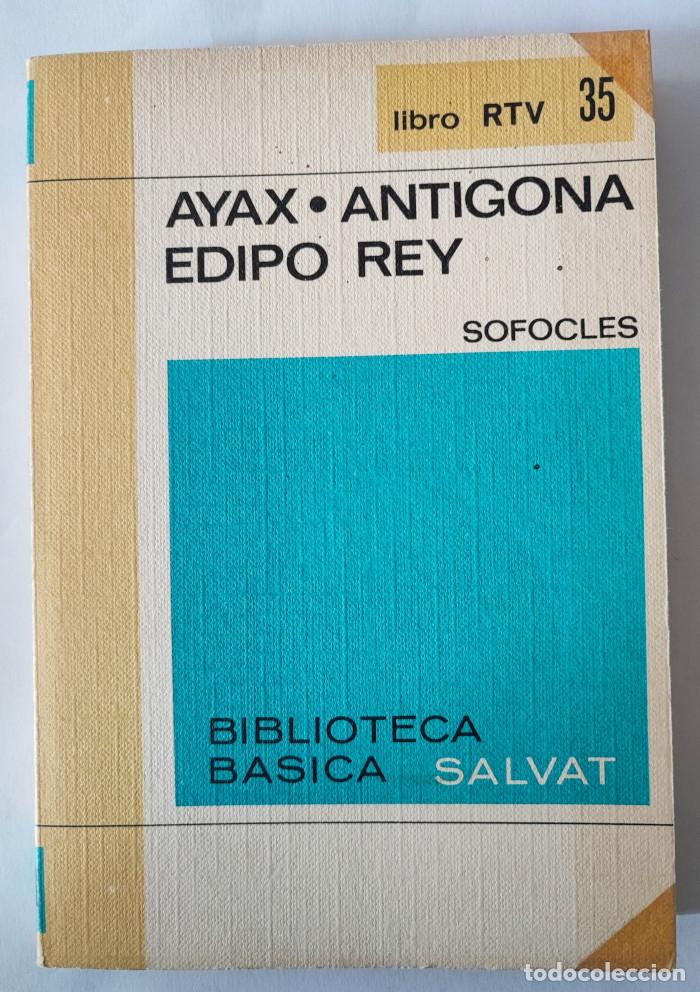 Libros: ADAX * ANTIGONA * EDIPO REY - S&oacute;focles - Foto 1