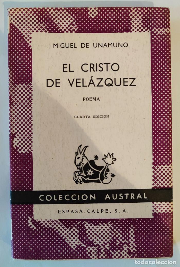 Libros: EL CRISTO DE VEL&Aacute;ZQUEZ - Miguel de Unamuno - Foto 1