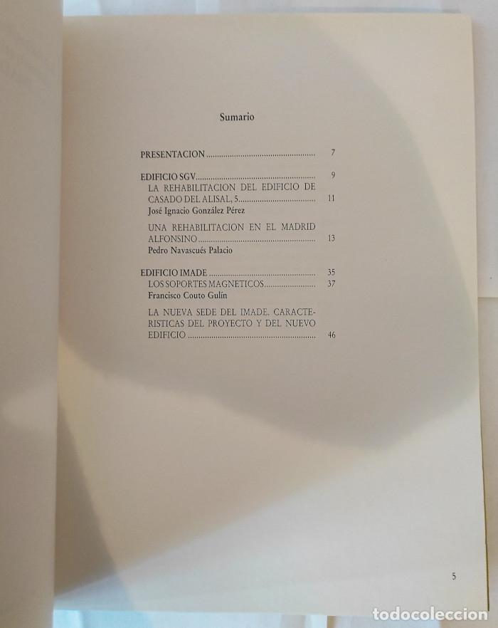Libros: REHABILITACI&Oacute;N DE DOS EDIFICIOS ADMINISTRATIVOS EN MADRID: IMADE Y SGV - VV.AA. - Foto 2