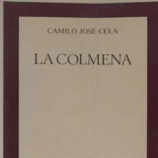 Libros: LA COLMENA - CAMILO JOSÉ CELA -. Lote 61257807