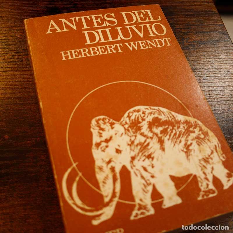 Libros: Antes del diluvio - herbert Wendt - Libro Segunda Mano - Foto 1
