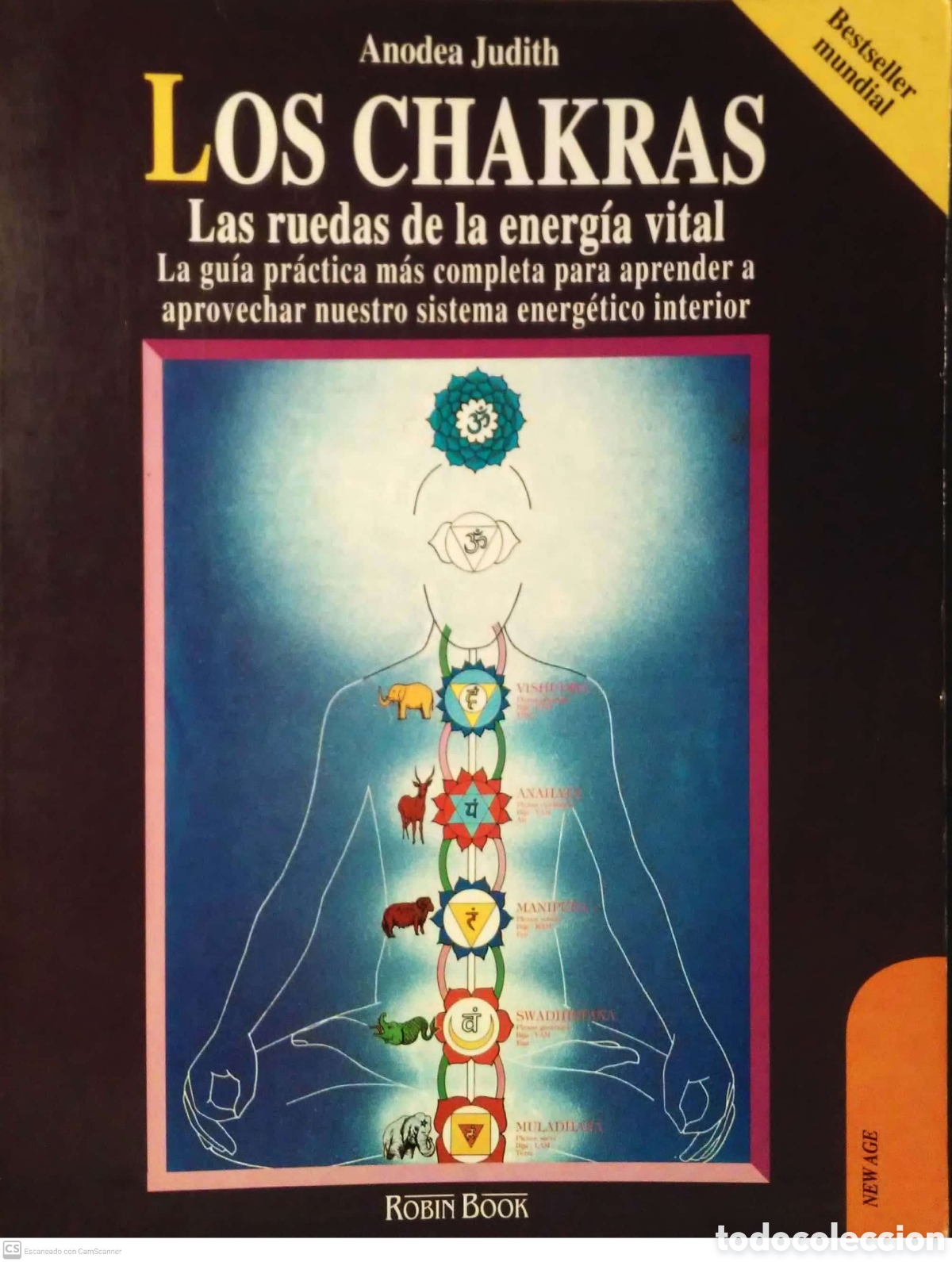 Libros: Los chakras. Anodea Judith. Robin Book. 1993. - Foto 1
