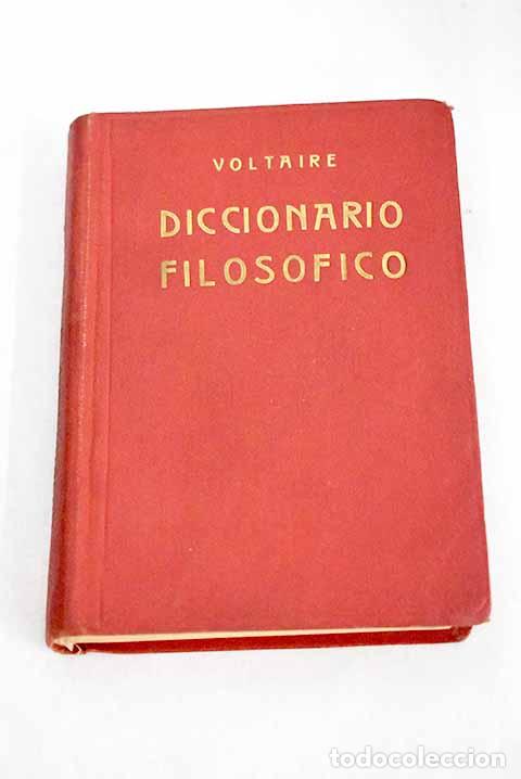 Libros: Diccionario filos&oacute;fico.- Voltaire - Foto 1