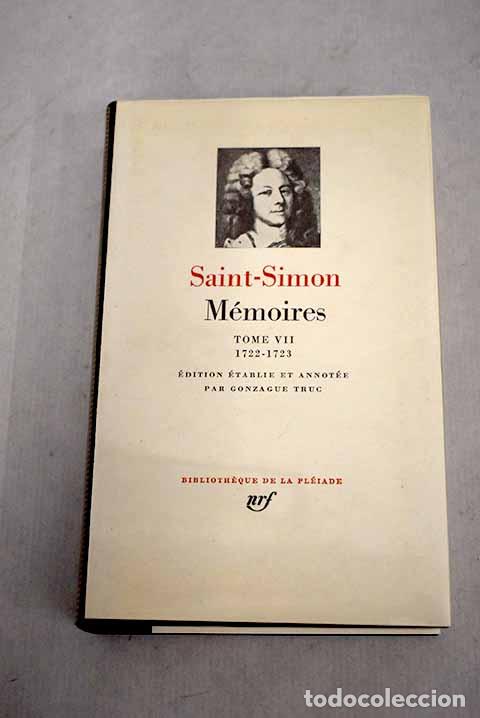 Libros: M&eacute;moires, tome VII.- Saint-Simon - Foto 1