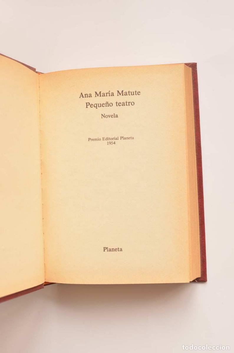 Libros: Peque&ntilde;o teatro - MATUTE, Ana Mar&iacute;a - Foto 2