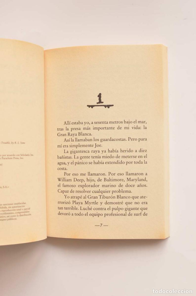 Libros: Peligro en las profundidades - STINE, Robert L. - Foto 3