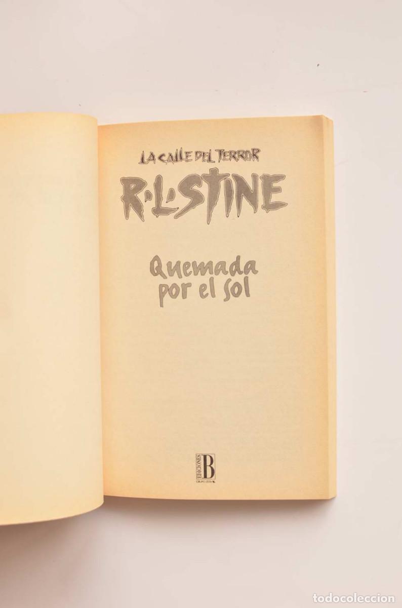 Libros: Quemada por el sol - STINE, Robert L. - Foto 2