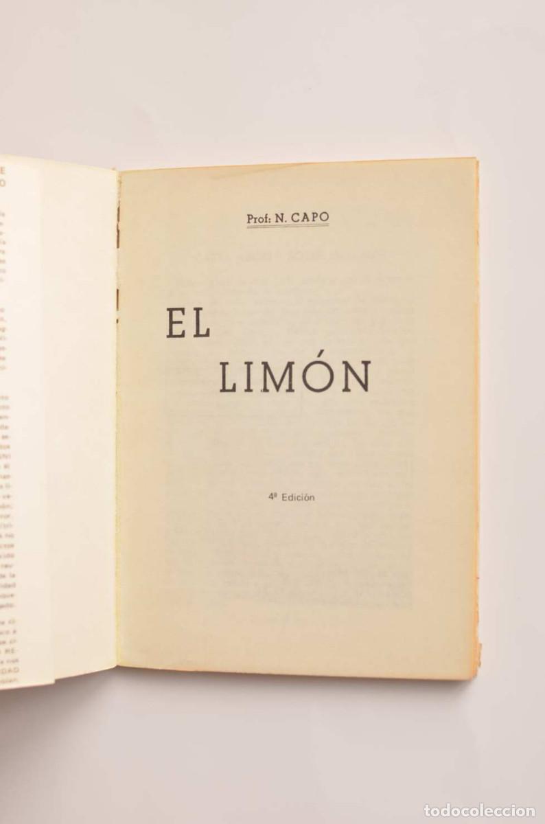 Libros: El lim&oacute;n - CAPO, N. - Foto 2
