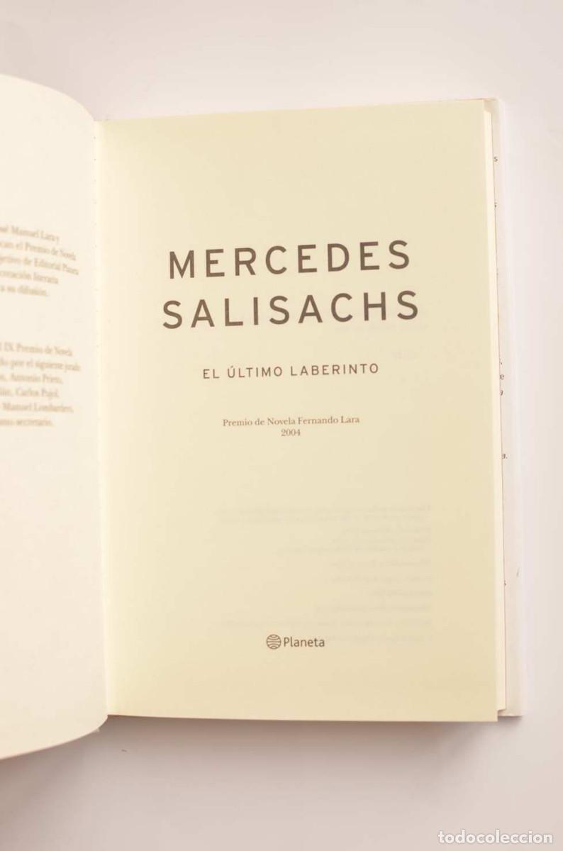 Libros: El &uacute;ltimo laberinto - SALISACHS, Mercedes - Foto 3