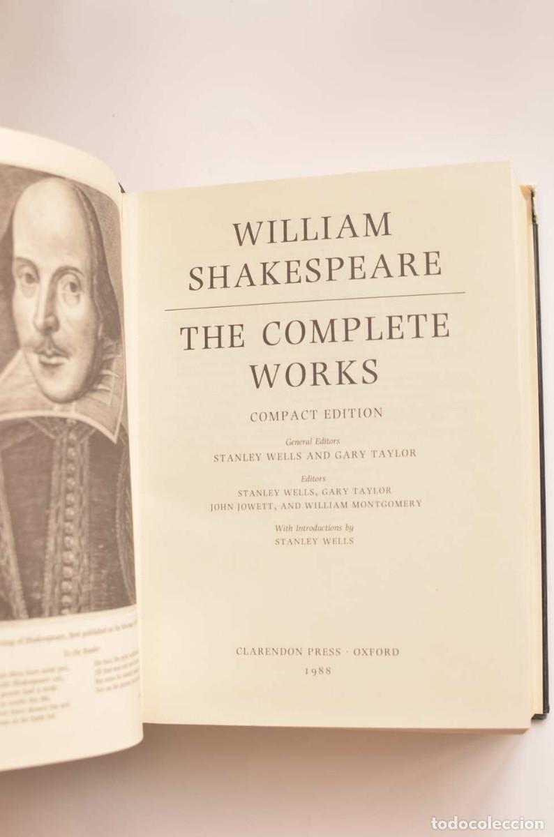 Libros: William Shakespeare. The complete works - SHAKESPEARE, William - Foto 4