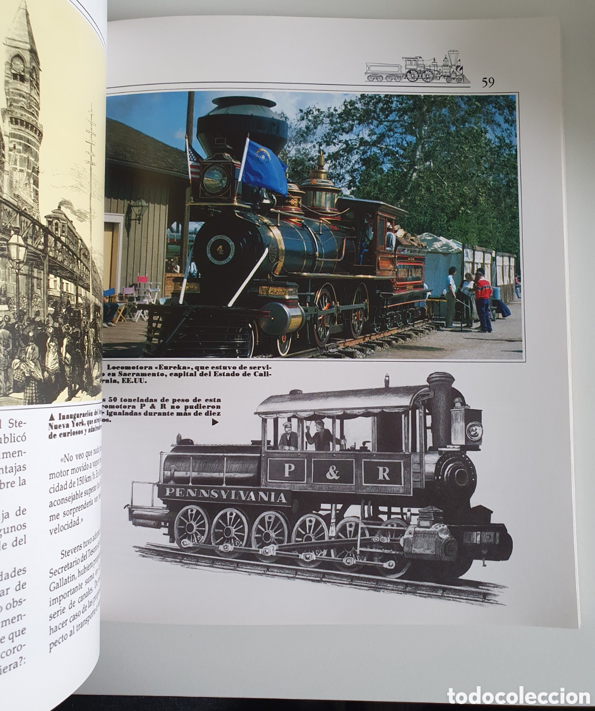 Libros: Trenes de vapor henry brown - Foto 3