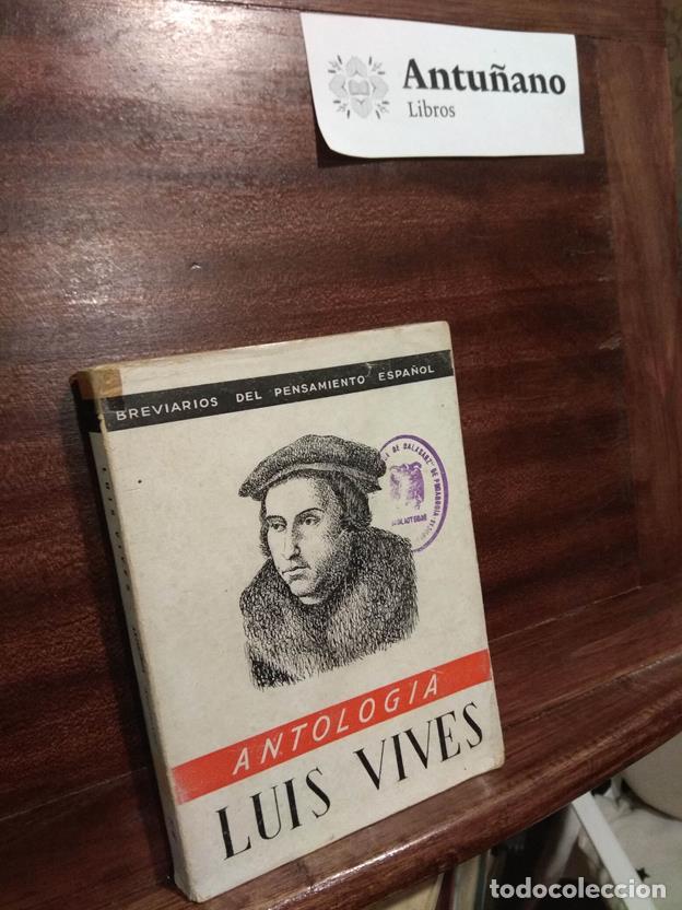 Libros: Antolog&iacute;a Luis Vives - Foto 1