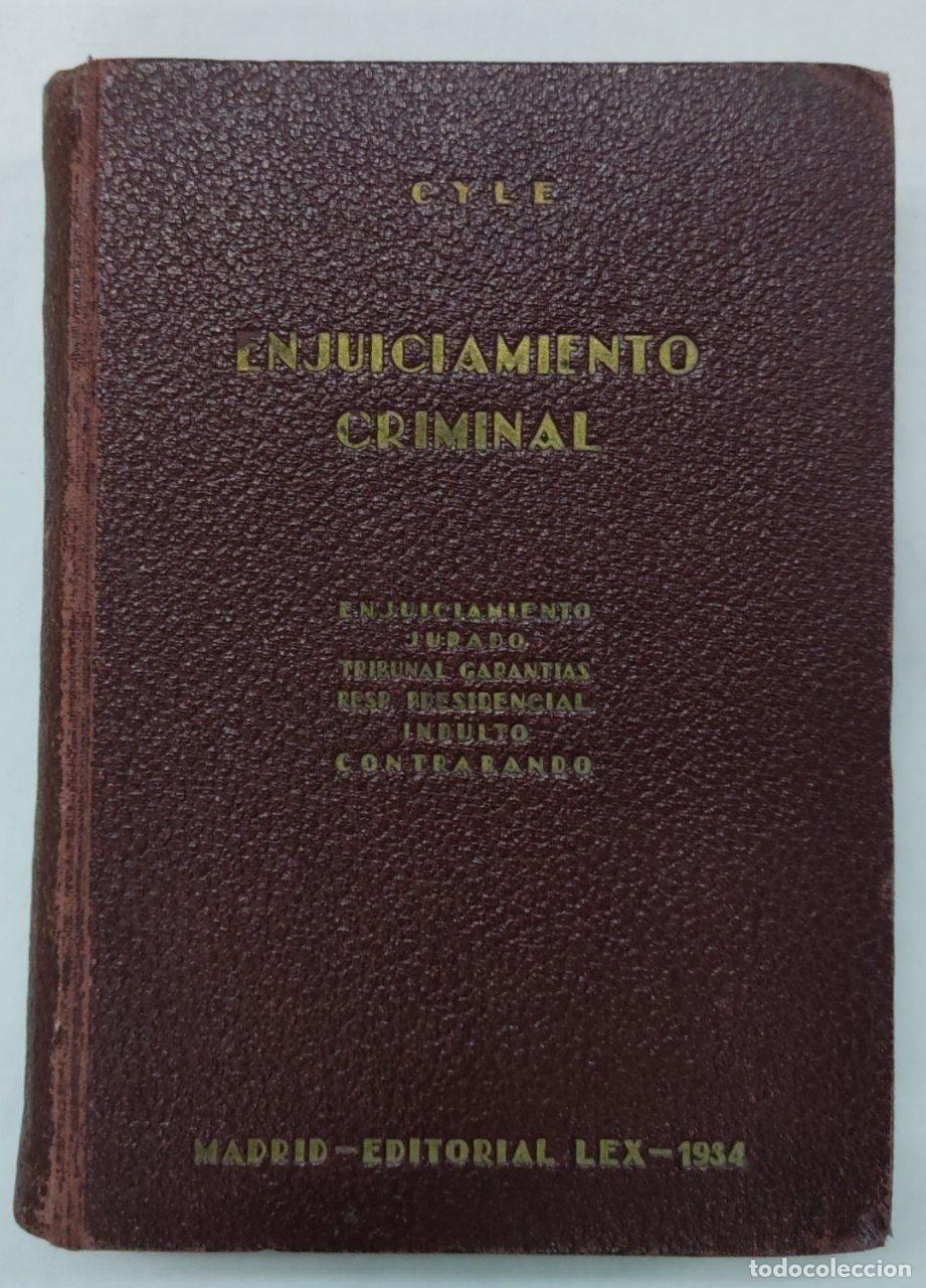 Libros: ENJUICIAMIENTO CRIMINAL - Foto 1