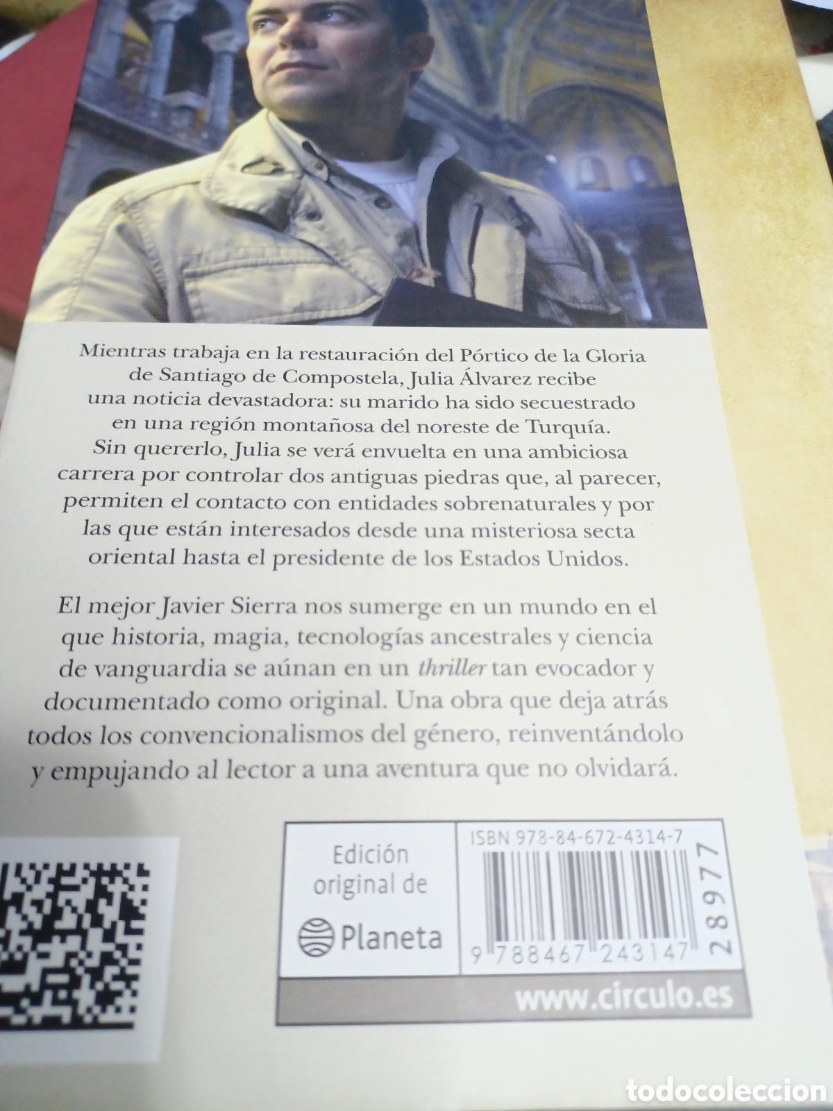 Libros: Barybook 273. . El &aacute;ngel perdido Javier Sierra - Foto 2