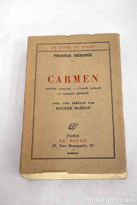 Libros: Carmen: Merim&eacute;e, Prosper.- Merim&eacute;e, Prosper - Foto 1