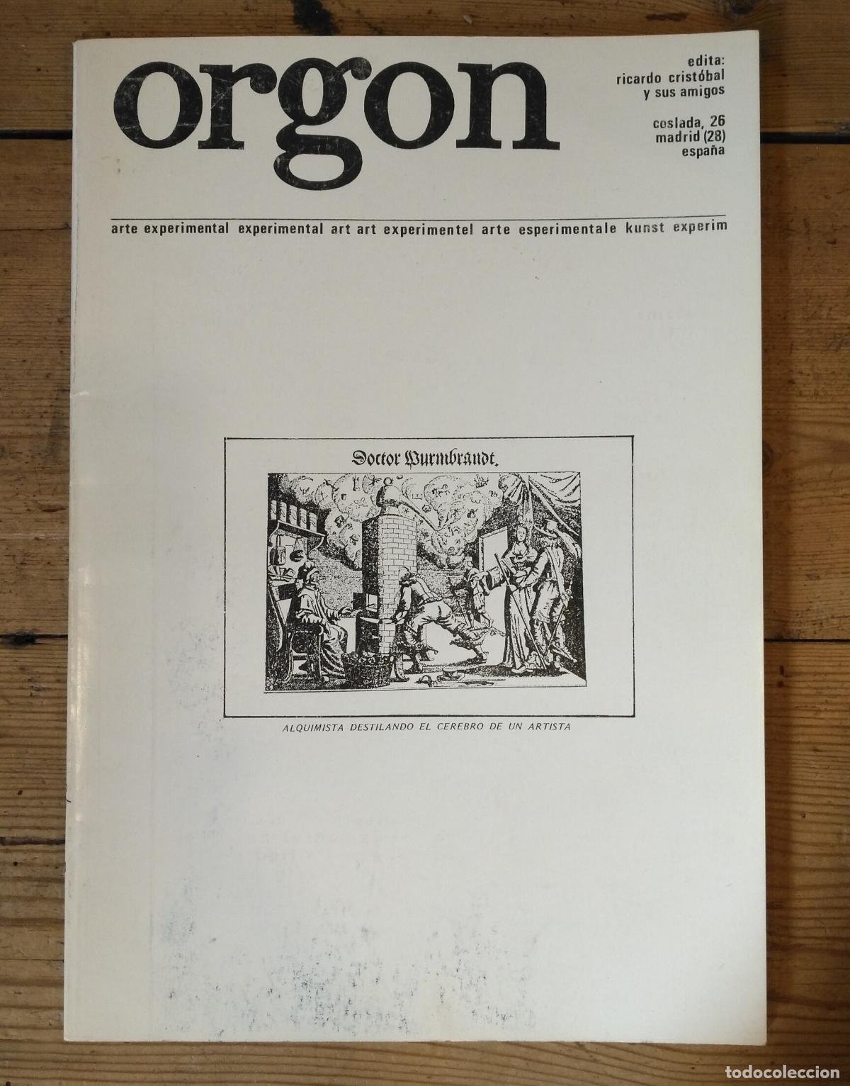Libros: ORGON arte experimental art experimentel arte esperimentale kunst experim n&ordm;s 2/3. -