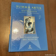 Libros: SUMMA ARTIS XII VANGUARDIAS SIGLO XX -. Lote 395444474