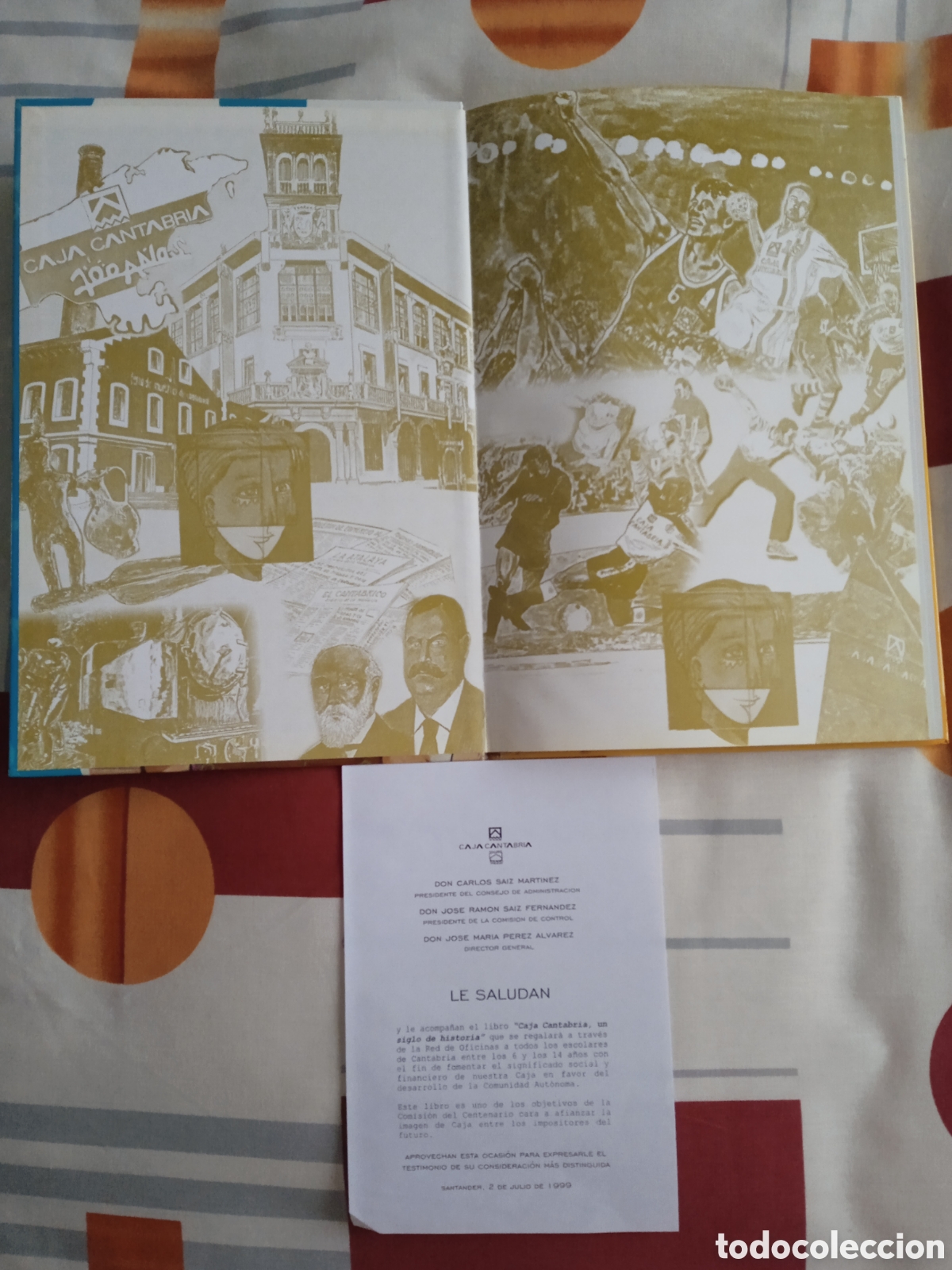 Libros: UN SIGLO DE HISTORIA DE CAJA CANTABRIA. - Foto 3