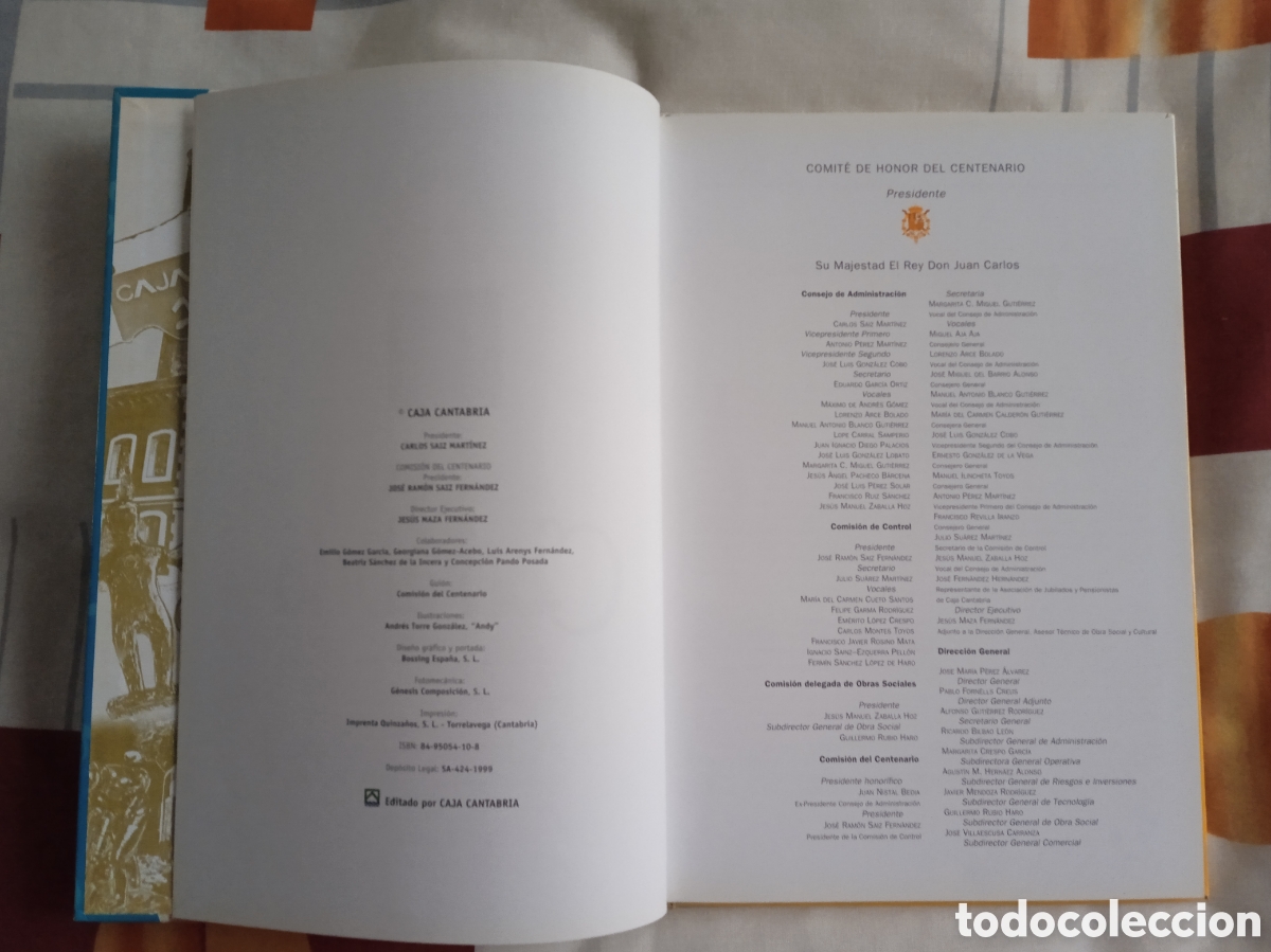 Libros: UN SIGLO DE HISTORIA DE CAJA CANTABRIA. - Foto 4
