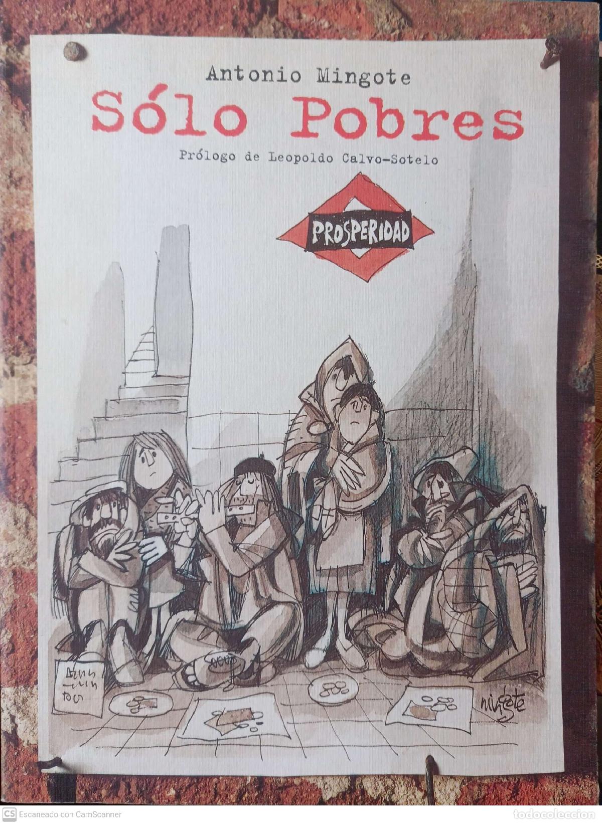 Libros: S&oacute;lo pobres - Mingote, Antonio - Foto 1