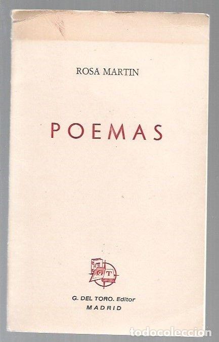 Libros: POEMAS - MARTIN, ROSA - Foto 1