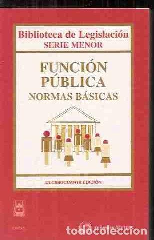 Libros: FUNCION PUBLICA. NORMAS BASICAS - VARIOS - Foto 1