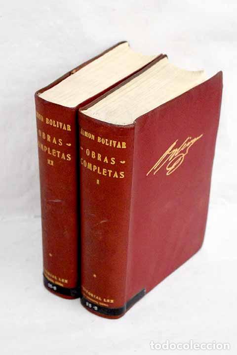 Libros: Obras completas.- Bol&iacute;var, Sim&oacute;n - Foto 1