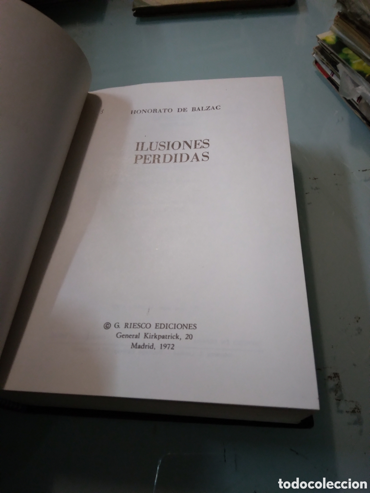 Libros: Honorarios de Balzac, Ilusiones perdidas,Riesco - Foto 2
