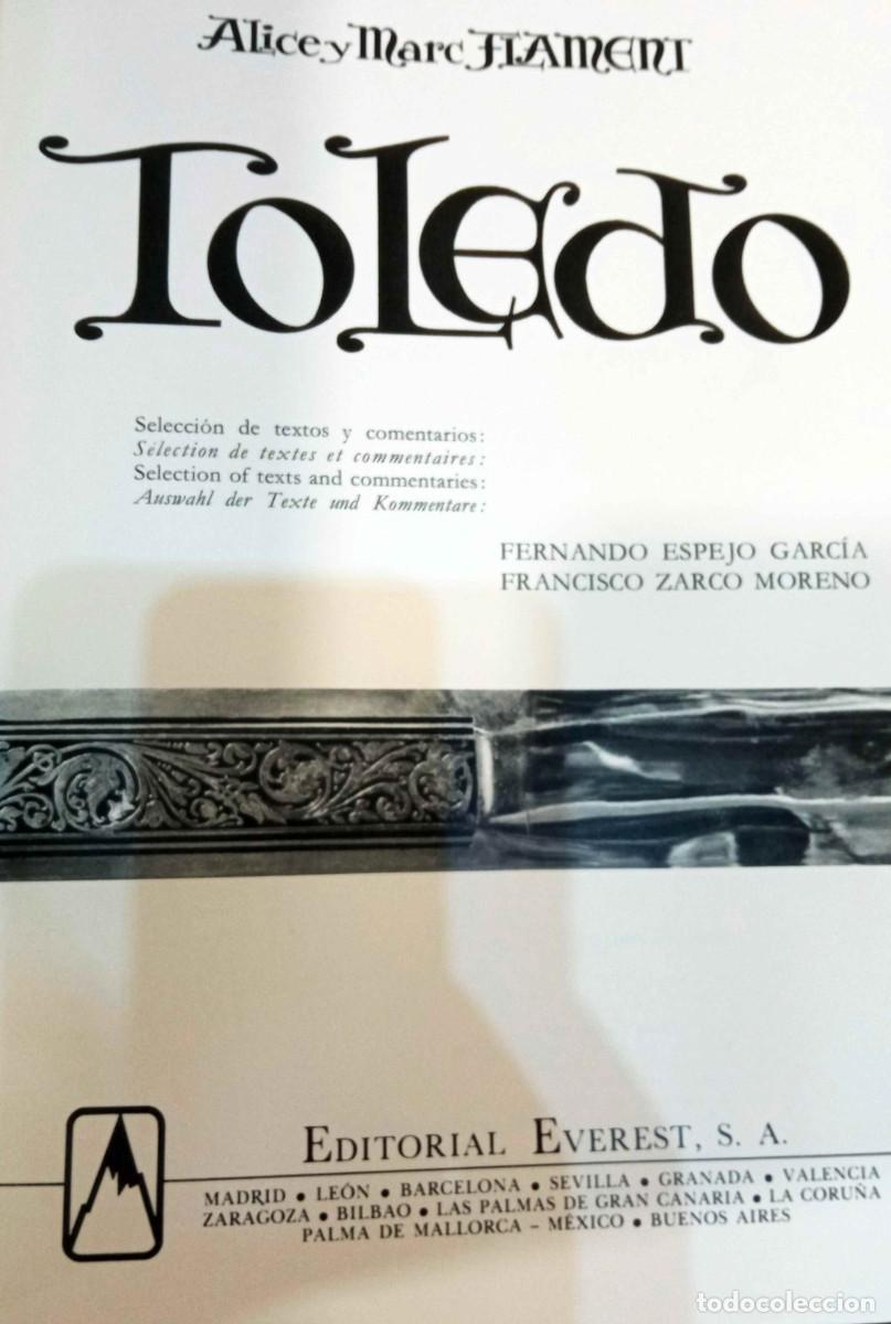 Libros: ALICE Y MARC FLAMENT - TOLEDO. EVEREST, 1981. - Foto 8