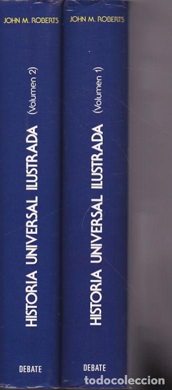 Libros: Historia universal ilustrada , 2 volumenes .Completa - ROBERTS ,John - Foto 1
