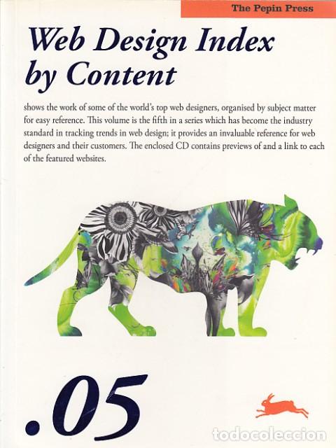Libros: WEB DESIGN INDEX BY CONTENT .05 - Pepin Press (EDITA) - Foto 1