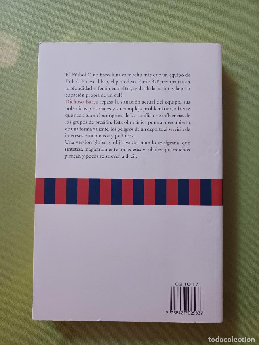 Libros: Dichoso Bar&ccedil;a - BA&Ntilde;ERES, Enric - Foto 2