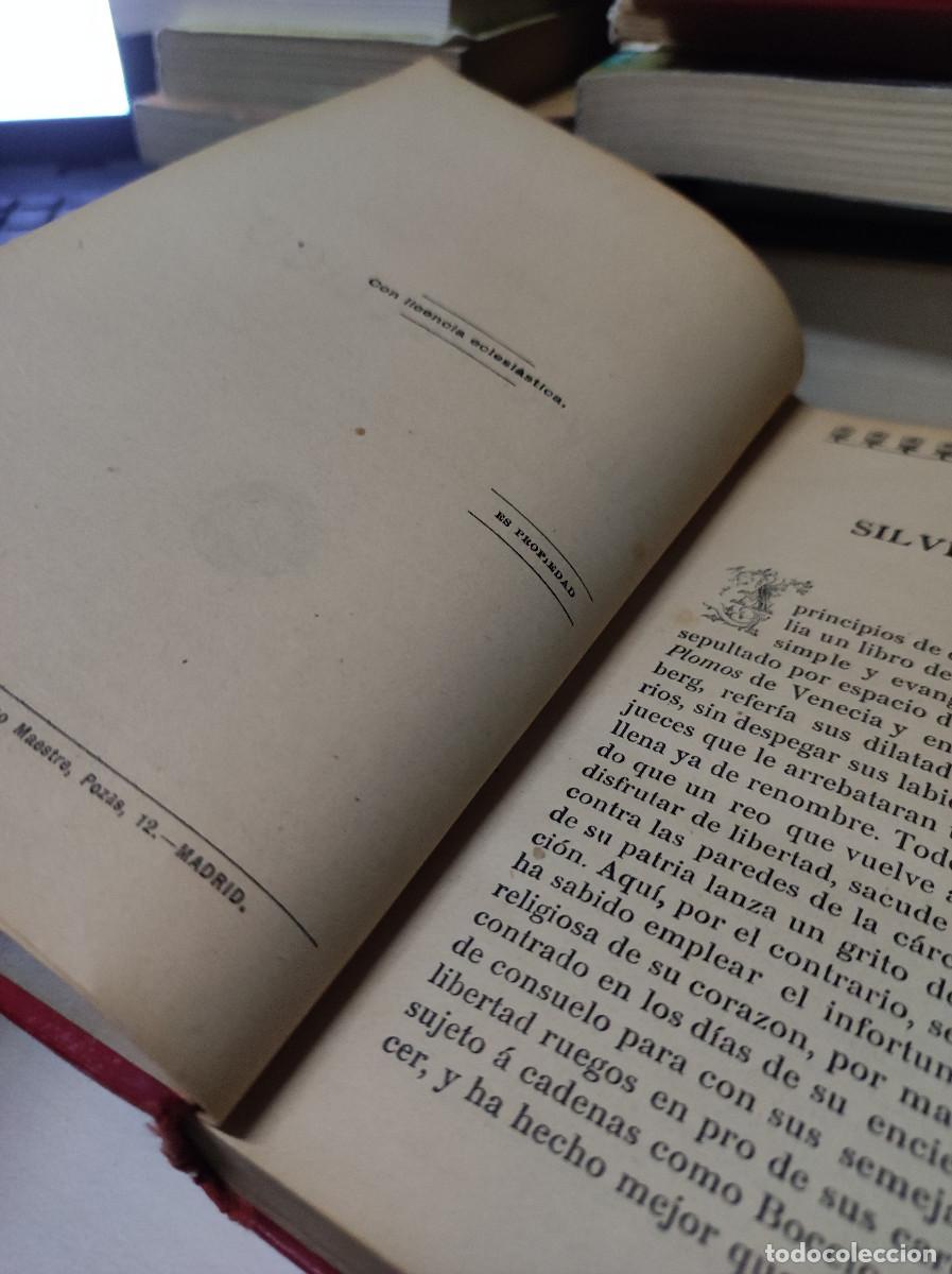 Libros: MIS PRISIONES. SILVIO PELLICO. 1915. APOSTOLADO DE LA PRENSA. - Foto 6
