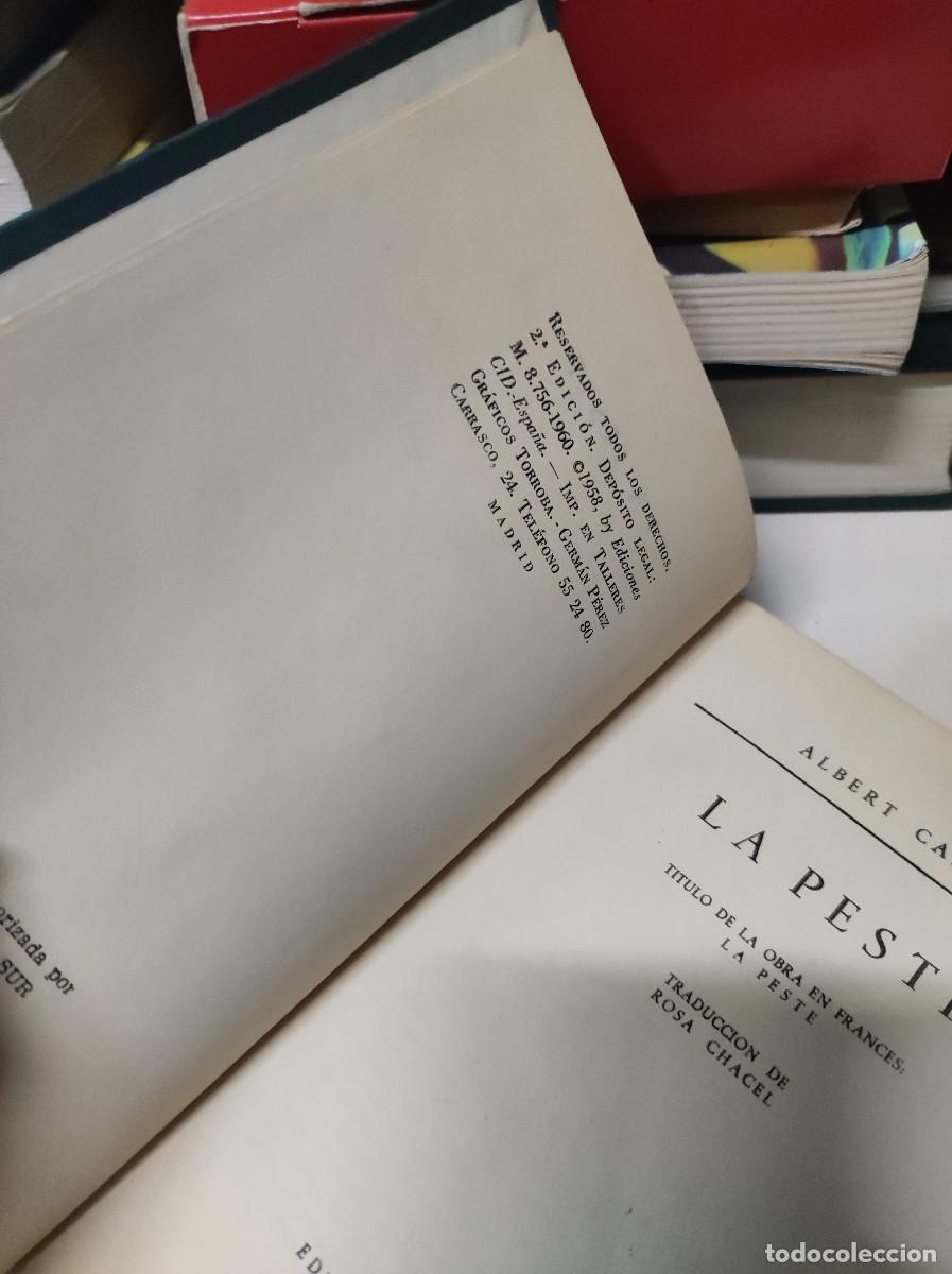 Libros: LA PESTE ALBERT CAMUS 2 EDICION - Foto 2