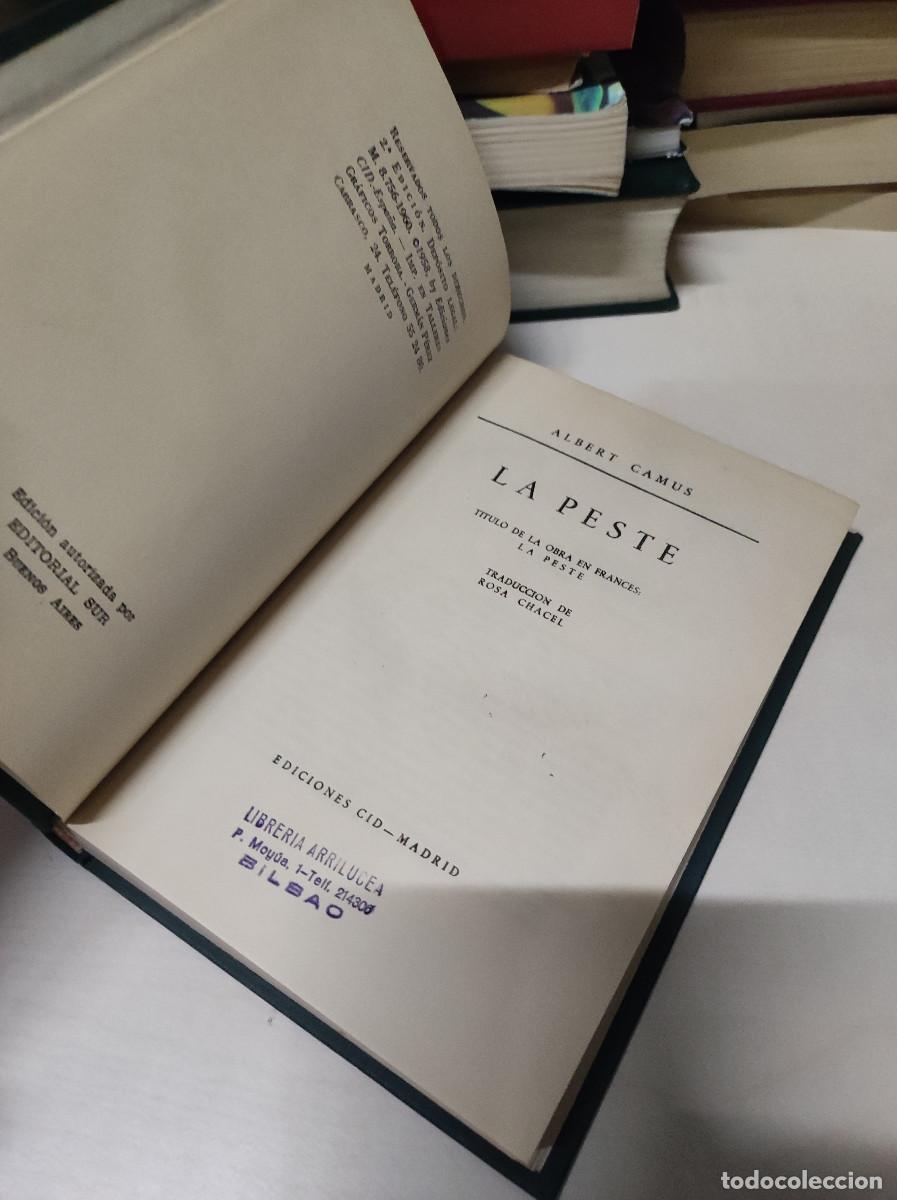 Libros: LA PESTE ALBERT CAMUS 2 EDICION - Foto 3