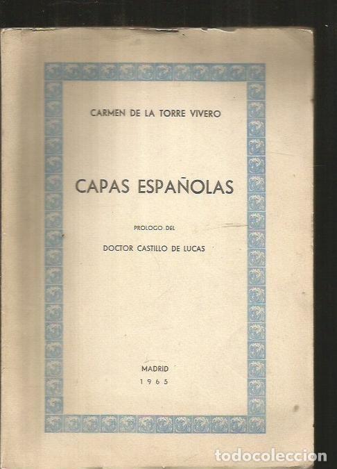 Libri di seconda mano: CAPAS ESPA&Ntilde;OLAS - TORRE VIVERO, CARMEN DE LA