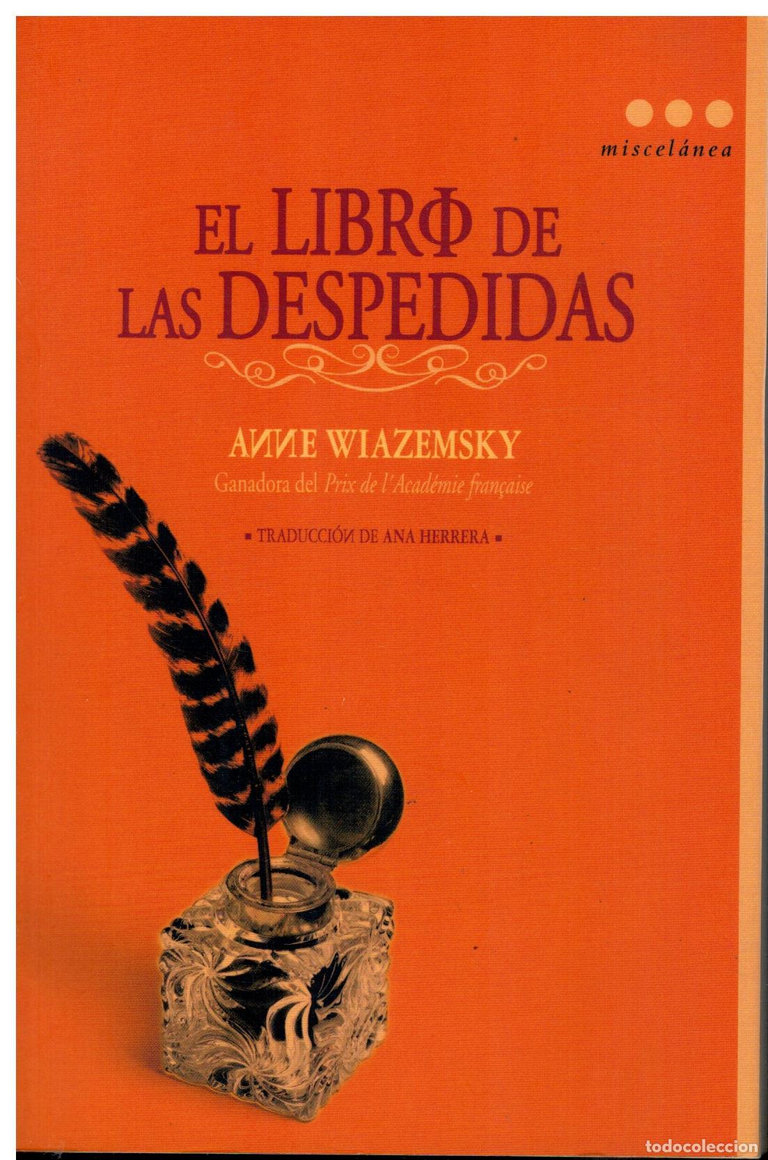 Libros: EL LIBRO DE LAS DESPEDIDAS. 1&ordf; ed. espa&ntilde;ola. - Foto 1