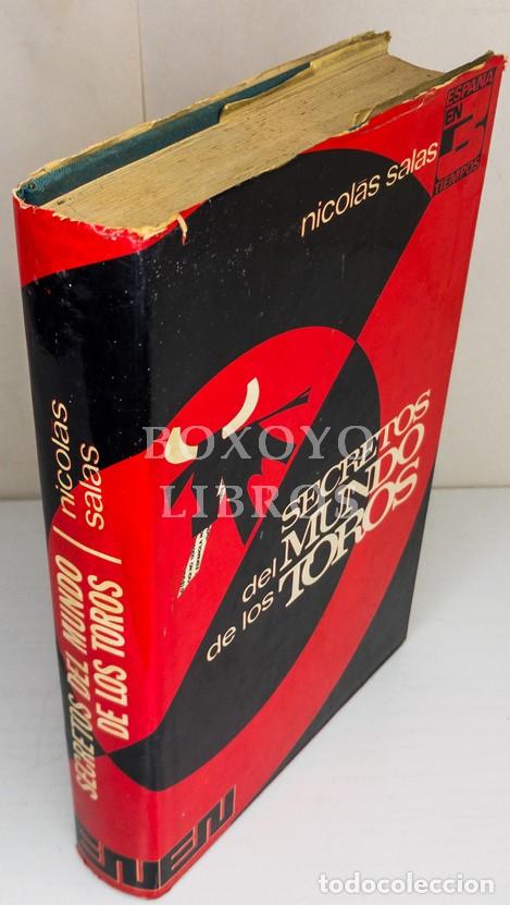 Libros: SALAS, Nicol&aacute;s. Secretos del mundo de los toros - Foto 1