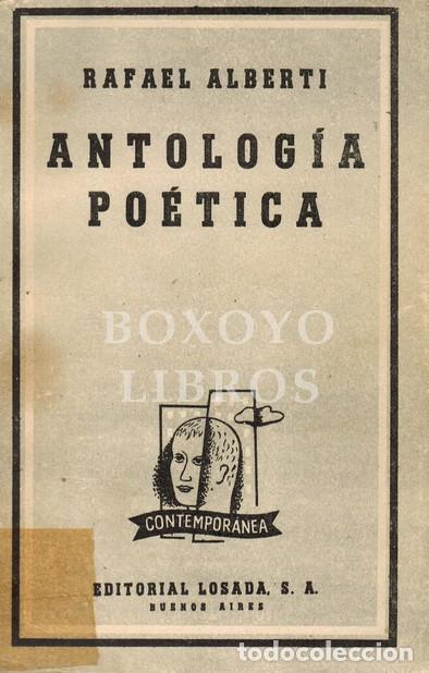 Libros: ALBERTI, Rafael. Antolog&iacute;a po&eacute;tica. - Foto 1